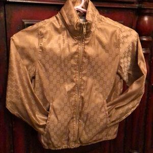 Gucci Logo Nylon Jacket